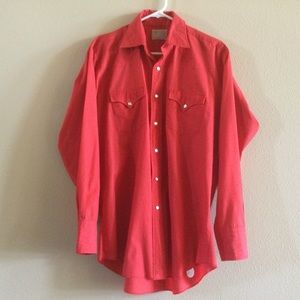 ✔️ Vintage H Bar C Western Shirt Mens Size L